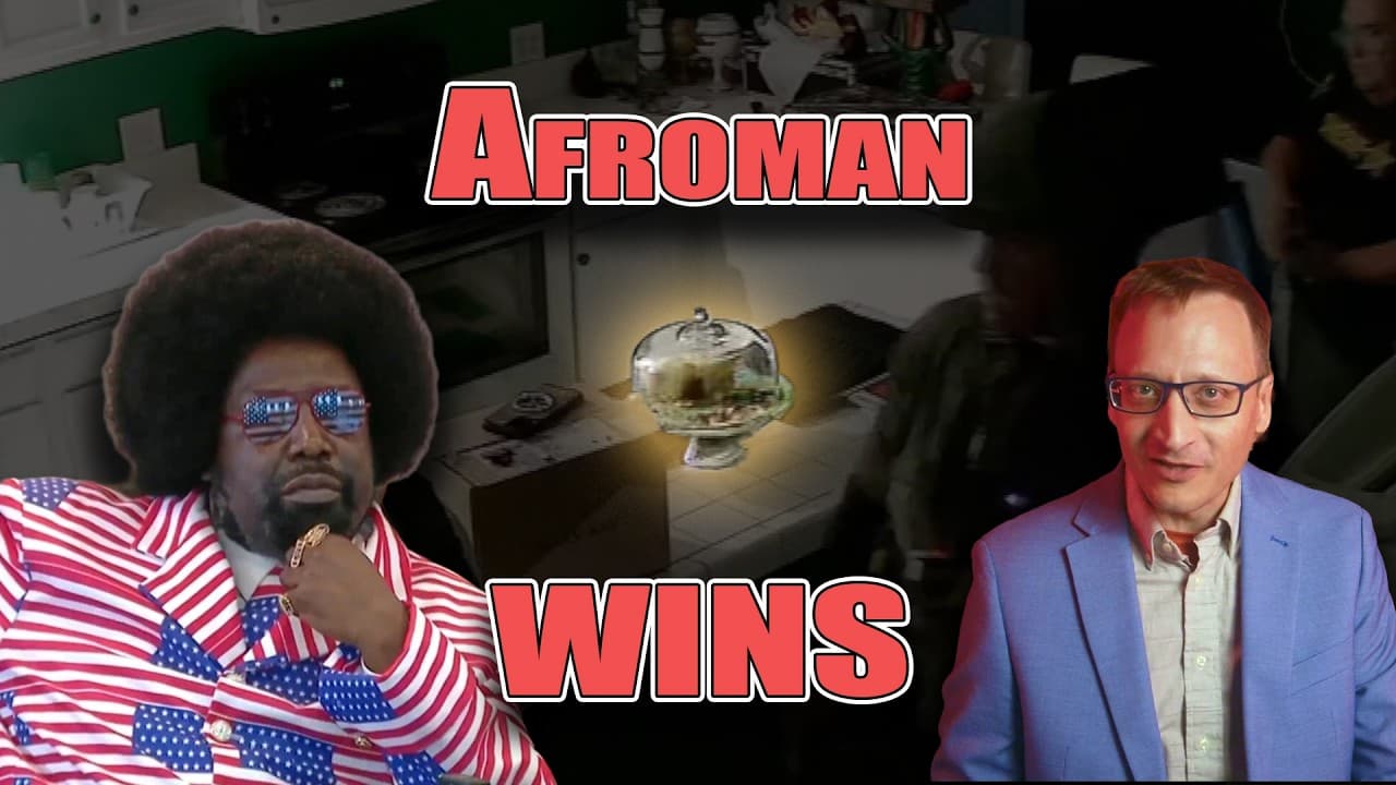 Cops Raid Afroman's Home - He Beats them with Song, and in Court