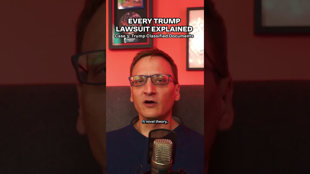 Every Trump Lawsuit: Trump's Classified Documents