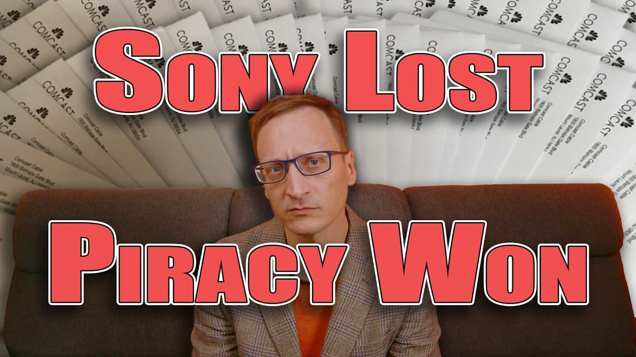 Piracy Just Won a $1 Billion Case (Sony v. Cox)