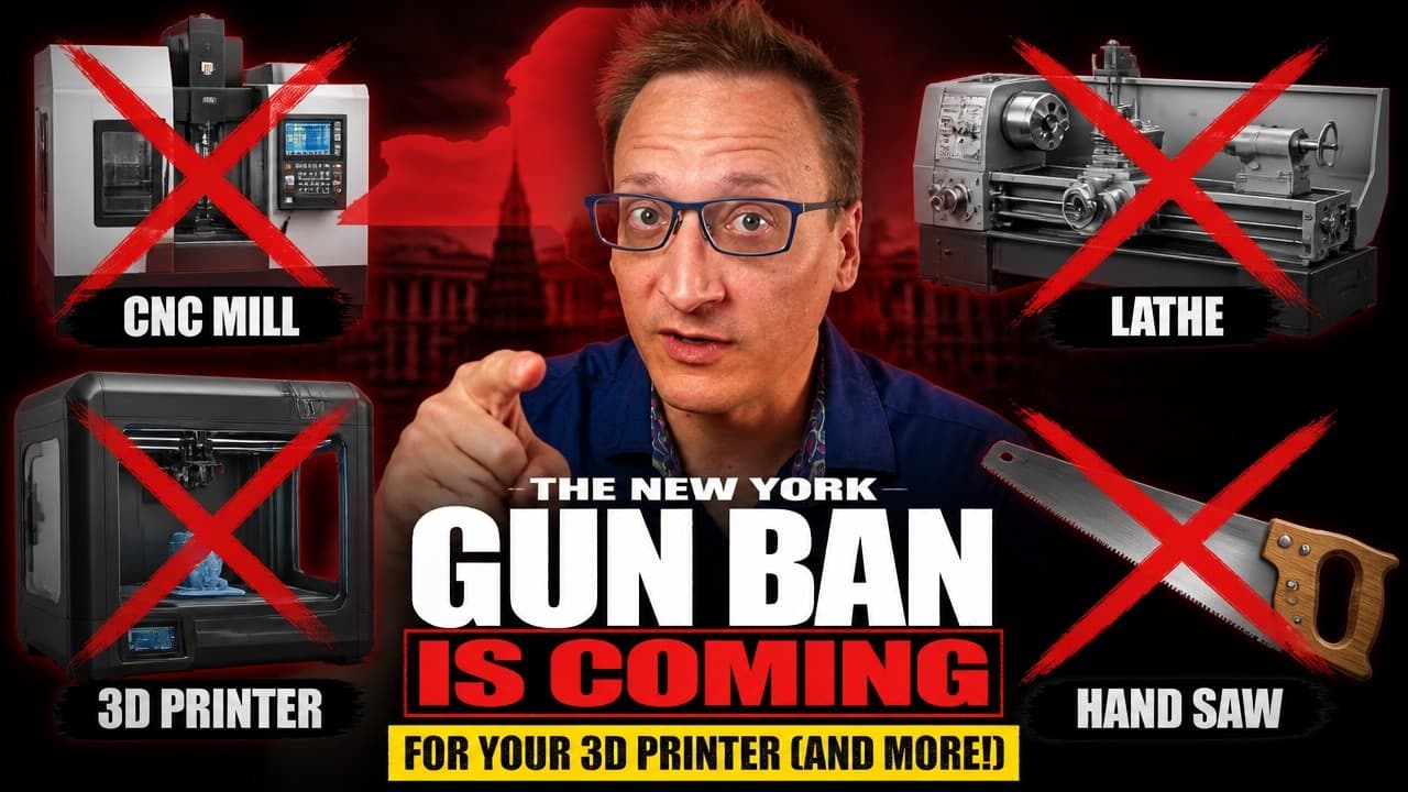 The New York Gun Ban is Coming for Your 3d Printer (and more!)
