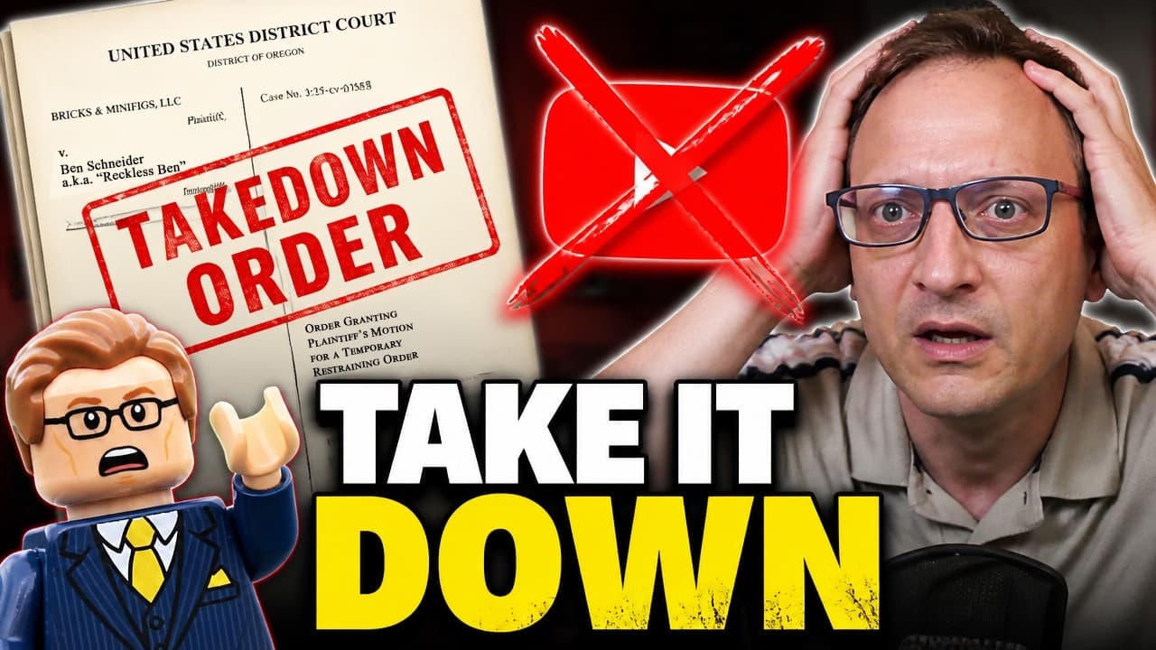 RICO Suits and Restraining Orders: The Bricks & Minifigs Chaos Just Got WORSE